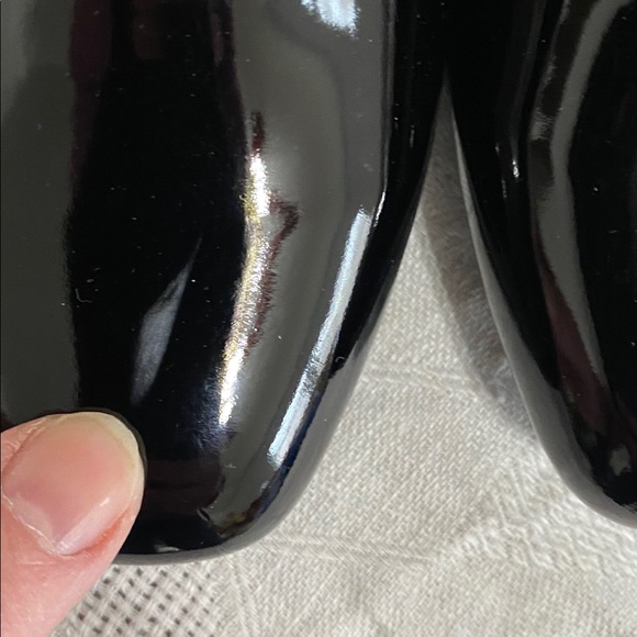Brand New Trotters Dream Black Patent  Low Heel Pumps - Picture 7 of 8